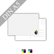Postcard | 260gsm SBS board | DIN A5 | 4/4-coloured